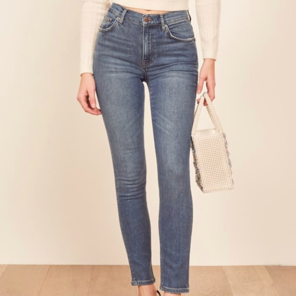 Reformation high rise jeans